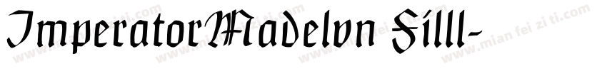 ImperatorMadelvn Filll字体转换